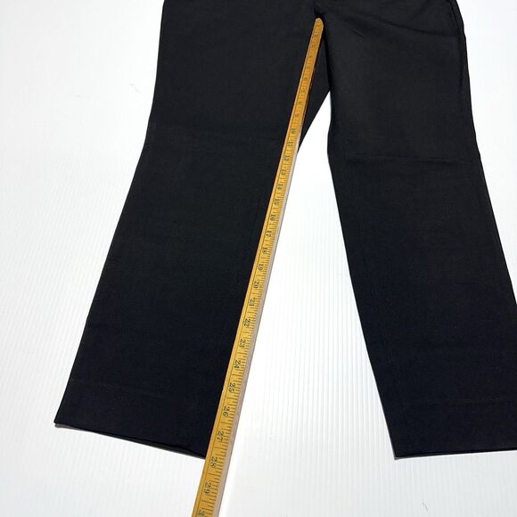 Banana Republic Sloan Pants Women's Black Chino Straight Leg Size 16 NWT - Picture 10 of 10